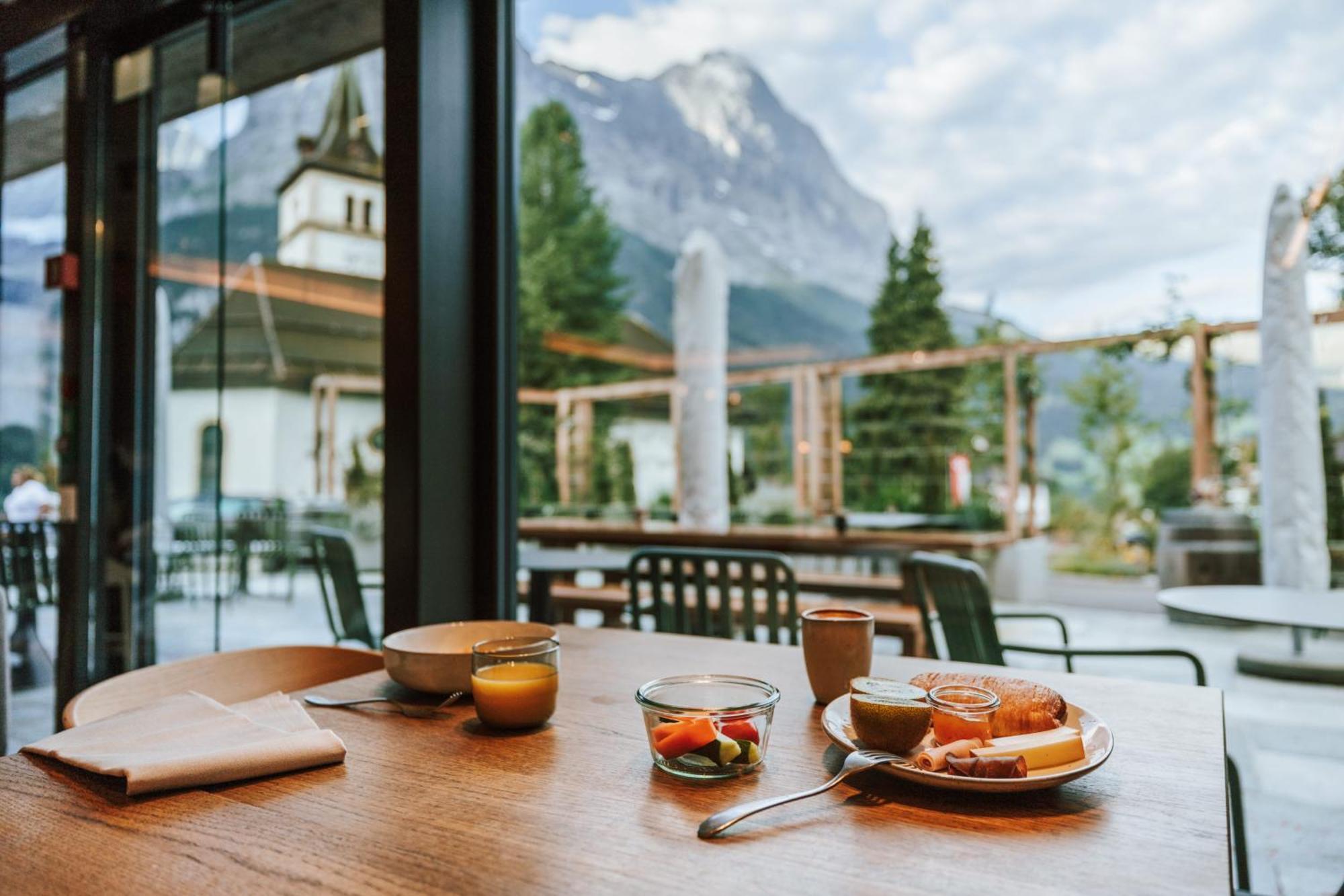 Hotel Fiescherblick Grindelwald Exterior foto
